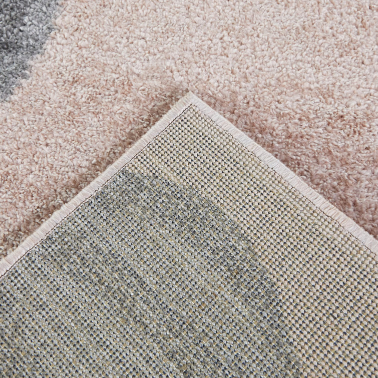 Balta Balloon Flight Power Loom Pink Area Rug Wayfair Canada